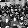 Všetaty primary school. Jan Palach in the third row in the middle (Source: Jiří Palach’s archives)