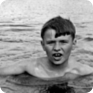 Bathing during a family trip to Kostelec nad Labem (Source: Jiří Palach’s archives)
