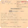 Rozhodnutí o zavedení pátracího svazku k činu Jana Palacha, 5. únor 1970 (Zdroj: ABS)