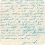 La lettera che Palach inviò alla madre dalla Francia, ottobre 1968 (Fonte: archivio Jiří Palach)