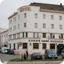 Merkur hotel where Mr. Nový talked about “cold fire” in February 1969. (23 March 2012, photo: Petr Blažek)