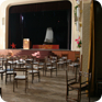 The lounge of Merkur hotel. (23 March 2012, photo: Petr Blažek)