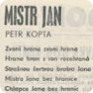 Poem by the Czech poet, Petr Kopta, dedicated to Jan Palach in 1969