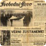 Front page of the Svobodné Slovo Daily, 21 January 1969 (Source: ABS)