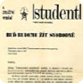 Reazione del giornale Student al cosiddetto „protocollo di Mosca“ del 26 agosto 1968 (Fonte: Libri Prohibiti)