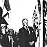 A photograph taken during the unveiling of the Jan Palach Memorial in August 1978. (Source: Live Torches book)