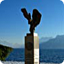 The Jan Palach Memorial on Lake Geneva (Source: Panoramatio)