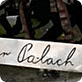 A detail of the monument to Jan Palach in the Všetaty cinerarium, 2008 (Photo: Petr Blažek)