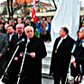 Der tschechische Präsident Václav Klaus während seiner Rede, 19. Januar 2009 (Foto: Přemysl Fialka)