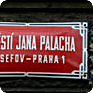 Sign on the Faculty of Arts building, Charles University in Prague (Photo: Petr Blažek)