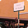 Jiří Palach square and Czechoslovakia street in Rome (Photo: Jindřich Kubík)
