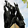 Monument to Jan Palach in Rome (Photo: Jindřich Kubík)