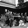 Memorial service of Evžen Plocek in Motorpal, Jihlava (Source: Czech News Agency)