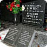 Hrob Ryszarda Siwce na hřbitově v Przemyśle, 6. březen 2009 (Foto: Petr Blažek)
