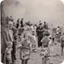Ryszard Siwiec na wycieczce z dziećmi, od lewej syn Wit, córki Elżbieta i Innocenta, 1955 (Archiwum rodziny Ryszarda Siwca) 